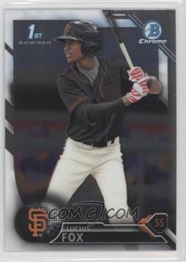 2016 Bowman - Chrome Prospects #BCP13 - Lucius Fox