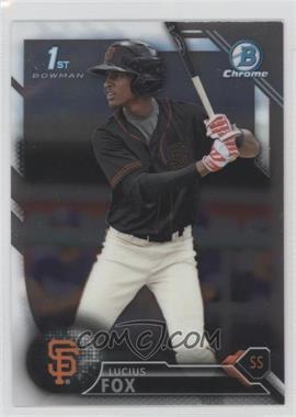 2016 Bowman - Chrome Prospects #BCP13 - Lucius Fox