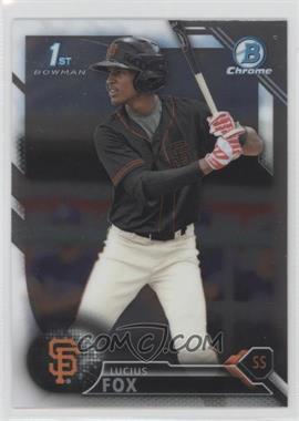 2016 Bowman - Chrome Prospects #BCP13 - Lucius Fox