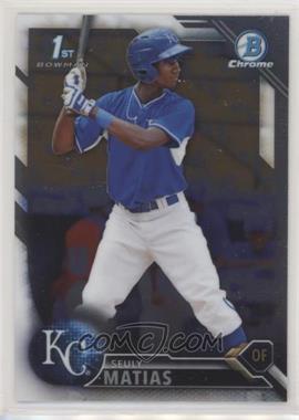 2016 Bowman - Chrome Prospects #BCP15 - Seuly Matias [EX to NM]