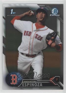 2016 Bowman - Chrome Prospects #BCP40 - Anderson Espinoza