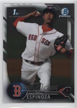 2016 Bowman - Chrome Prospects #BCP40 - Anderson Espinoza