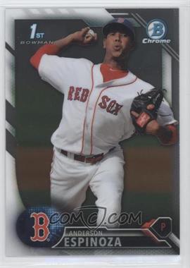 2016 Bowman - Chrome Prospects #BCP40 - Anderson Espinoza