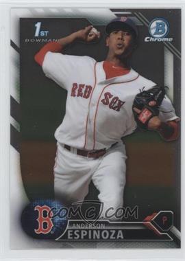 2016 Bowman - Chrome Prospects #BCP40 - Anderson Espinoza