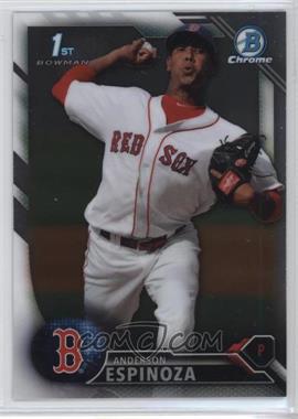 2016 Bowman - Chrome Prospects #BCP40 - Anderson Espinoza