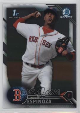 2016 Bowman - Chrome Prospects #BCP40 - Anderson Espinoza