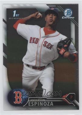 2016 Bowman - Chrome Prospects #BCP40 - Anderson Espinoza