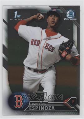 2016 Bowman - Chrome Prospects #BCP40 - Anderson Espinoza