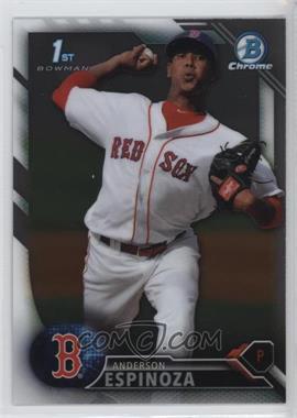 2016 Bowman - Chrome Prospects #BCP40 - Anderson Espinoza