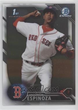 2016 Bowman - Chrome Prospects #BCP40 - Anderson Espinoza