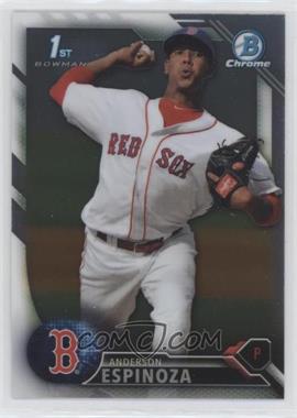 2016 Bowman - Chrome Prospects #BCP40 - Anderson Espinoza