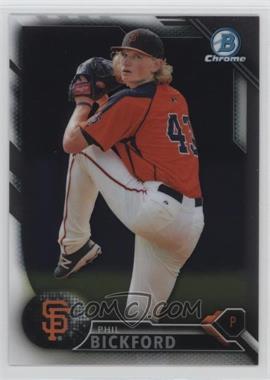 2016 Bowman - Chrome Prospects #BCP72 - Phil Bickford