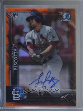 2016 Bowman - Chrome Rookie Autographs - Orange Refractor #CRA-SP - Stephen Piscotty /25