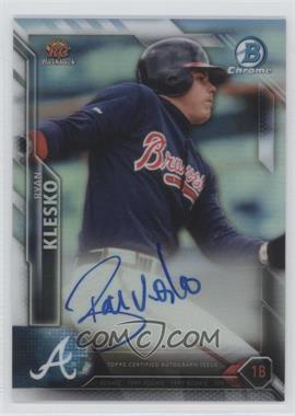 2016 Bowman - Chrome Rookie Recollections Autographs #RRA-RK - Ryan Klesko /200