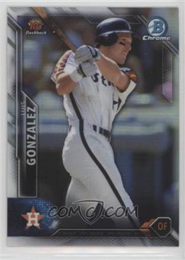 2016 Bowman - Chrome Rookie Recollections #RR-LG - Luis Gonzalez