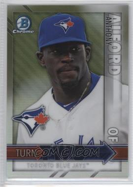 2016 Bowman - Chrome Turn Two #TT-AP - Anthony Alford, Max Pentecost