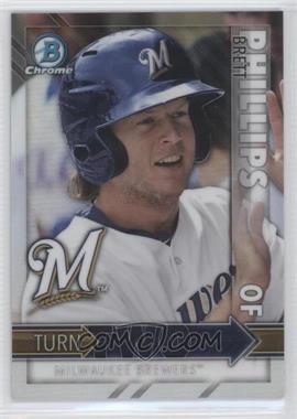 2016 Bowman - Chrome Turn Two #TT-PC - Brett Phillips, Trent Clark