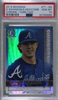 Dansby Swanson, Sean Newcomb [PSA 10 GEM MT]