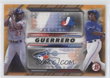 2016 Bowman - Family Tree - Orange #FT-GU - Vladimir Guerrero, Vladimir Guerrero Jr. /25