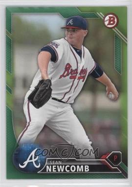 2016 Bowman - Prospects - Green #BP65 - Sean Newcomb /99