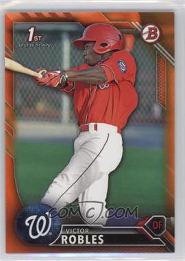 2016 Bowman - Prospects - Orange #BP10 - Victor Robles /25