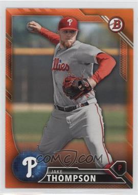 2016 Bowman - Prospects - Orange #BP107 - Jake Thompson /25