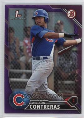 2016 Bowman - Prospects - Purple #BP16 - Willson Contreras /250