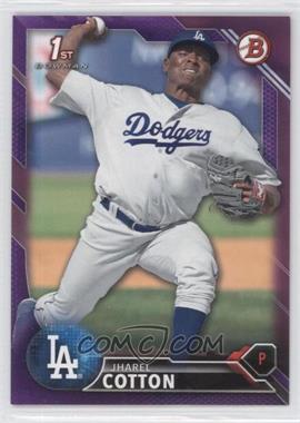 2016 Bowman - Prospects - Purple #BP26 - Jharel Cotton /250