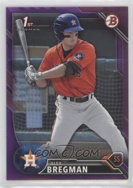 2016 Bowman - Prospects - Purple #BP4 - Alex Bregman /250