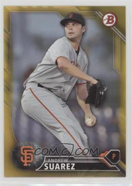 2016 Bowman - Prospects - Yellow #BP45 - Andrew Suarez