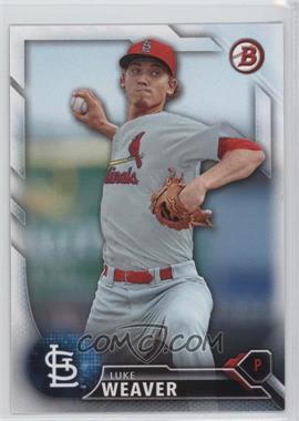 2016 Bowman - Prospects #BP141 - Luke Weaver