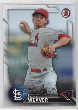 2016 Bowman - Prospects #BP141 - Luke Weaver