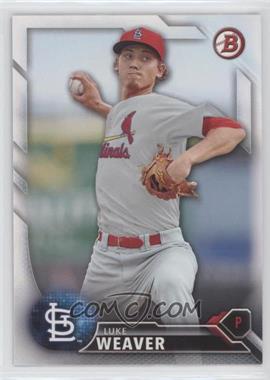 2016 Bowman - Prospects #BP141 - Luke Weaver