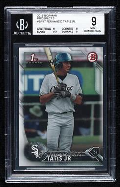 2016 Bowman - Prospects #BP17 - Fernando Tatis Jr. [BGS 9 MINT]