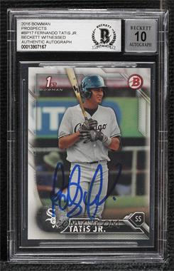 2016 Bowman - Prospects #BP17 - Fernando Tatis Jr. [BAS Authentic]