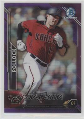 2016 Bowman Chrome - [Base] - Purple Refractor #84 - A.J. Pollock /250