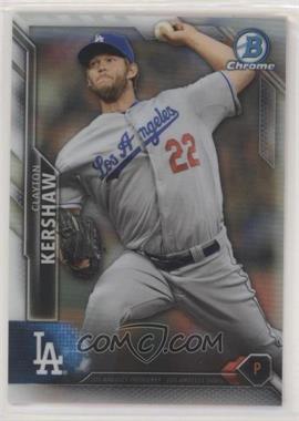 2016 Bowman Chrome - [Base] - Refractor #50 - Clayton Kershaw /499