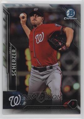 2016 Bowman Chrome - [Base] - Refractor #79 - Max Scherzer /499