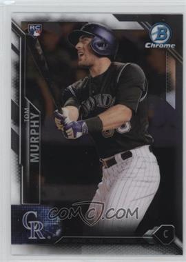 2016 Bowman Chrome - Bowman Base Chrome #148 - Rookies - Tom Murphy