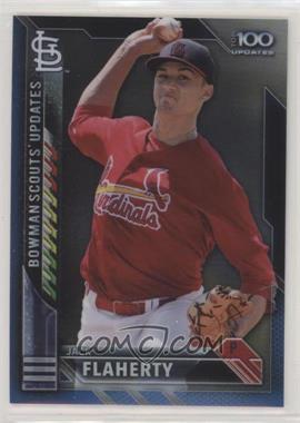 2016 Bowman Chrome - Bowman Scout's Top 100 Updates - Blue Refractor #BSU-JF - Jack Flaherty /150