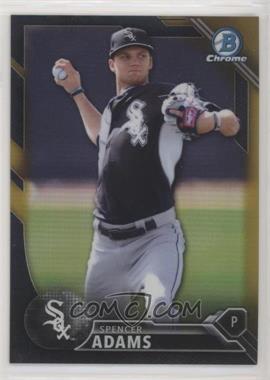 2016 Bowman Chrome - Prospects - Black & Gold Refractor #BCP190 - Spencer Adams