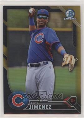 2016 Bowman Chrome - Prospects - Black & Gold Refractor #BCP200 - Eloy Jimenez [EX to NM]