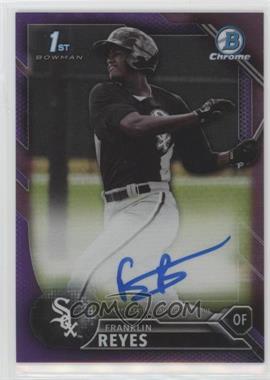 2016 Bowman Chrome - Prospects Autographs - Purple Refractor #BCAP-FR - Franklin Reyes /250