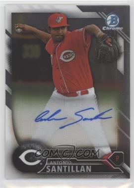 2016 Bowman Chrome - Prospects Autographs #BCAP-ASA - Antonio Santillan