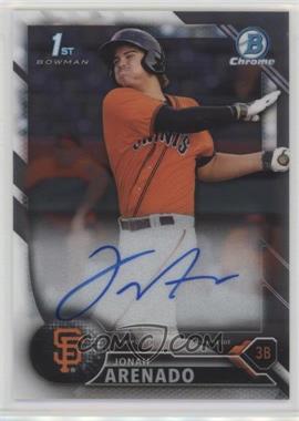 2016 Bowman Chrome - Prospects Autographs #BCAP-JA - Jonah Arenado