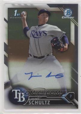 2016 Bowman Chrome - Prospects Autographs #BCAP-JS - Jaime Schultz