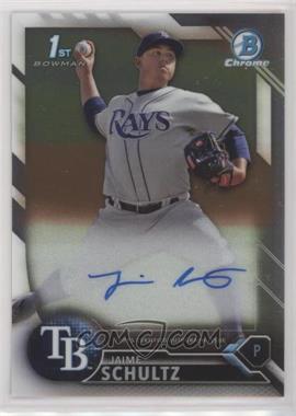 2016 Bowman Chrome - Prospects Autographs #BCAP-JS - Jaime Schultz