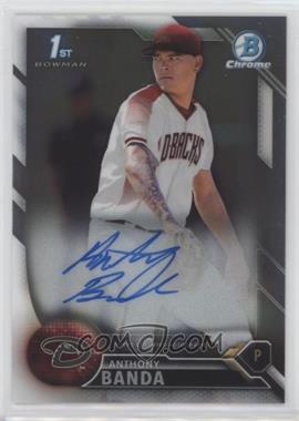 2016 Bowman Chrome - Prospects Autographs #CPA-ABA - Anthony Banda