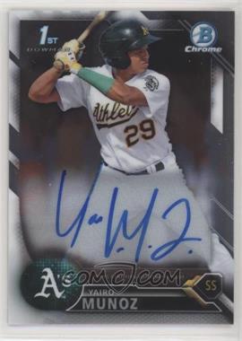 2016 Bowman Chrome - Prospects Autographs #CPA-YMU - Yairo Munoz