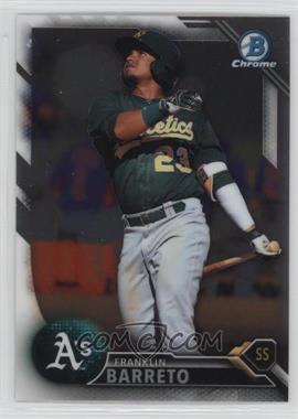 2016 Bowman Chrome - Prospects #BCP160 - Franklin Barreto